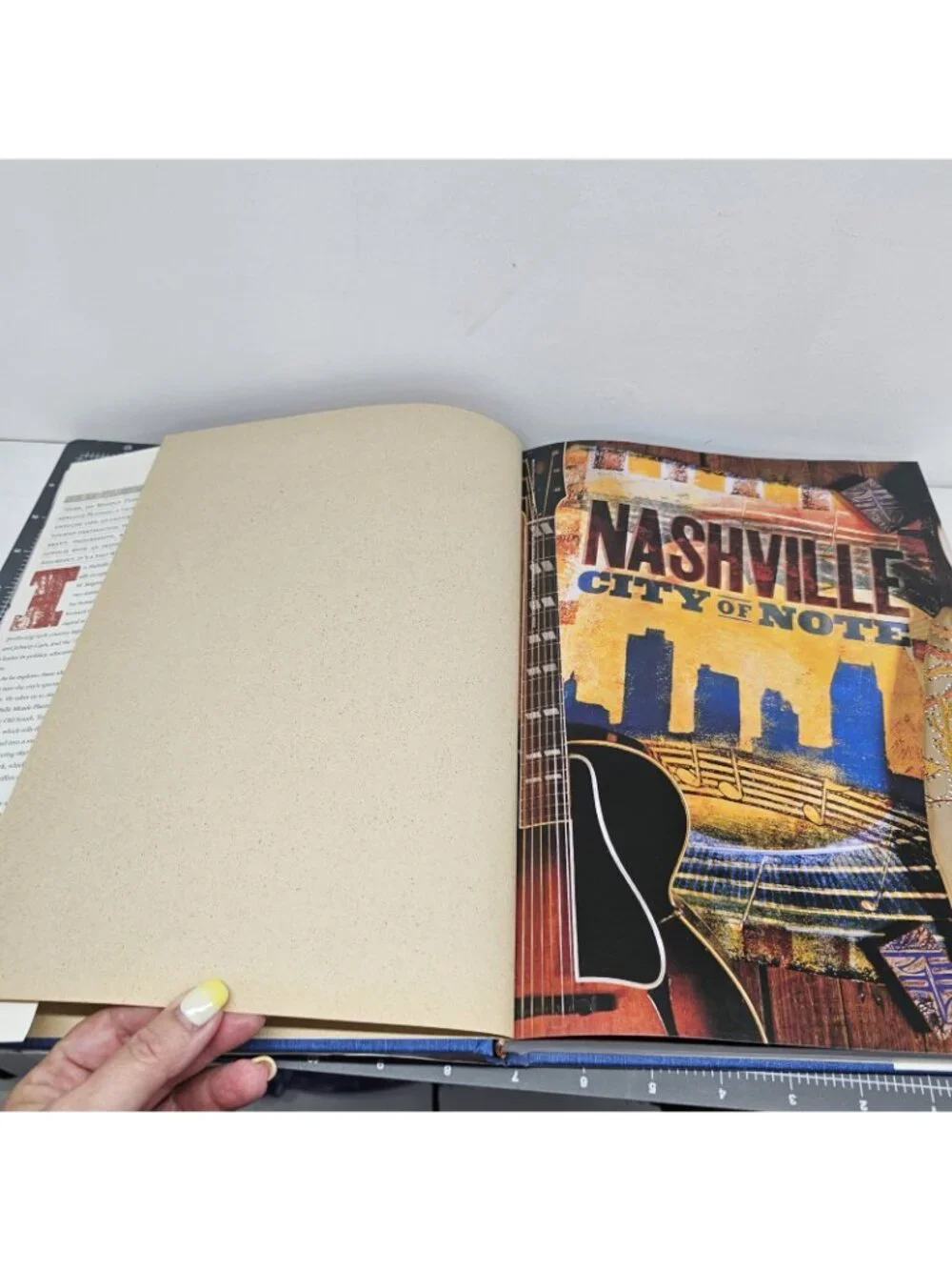 Nashville City of Note Urban Tapestry Series Hardcover Book 1997 Heather Cochran